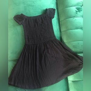 Cleobella black off-shoulder dress